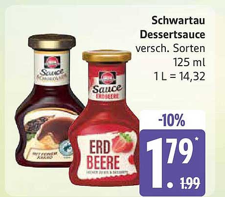 Schwartau Dessertsauce verschiedene Sorten 125 ml