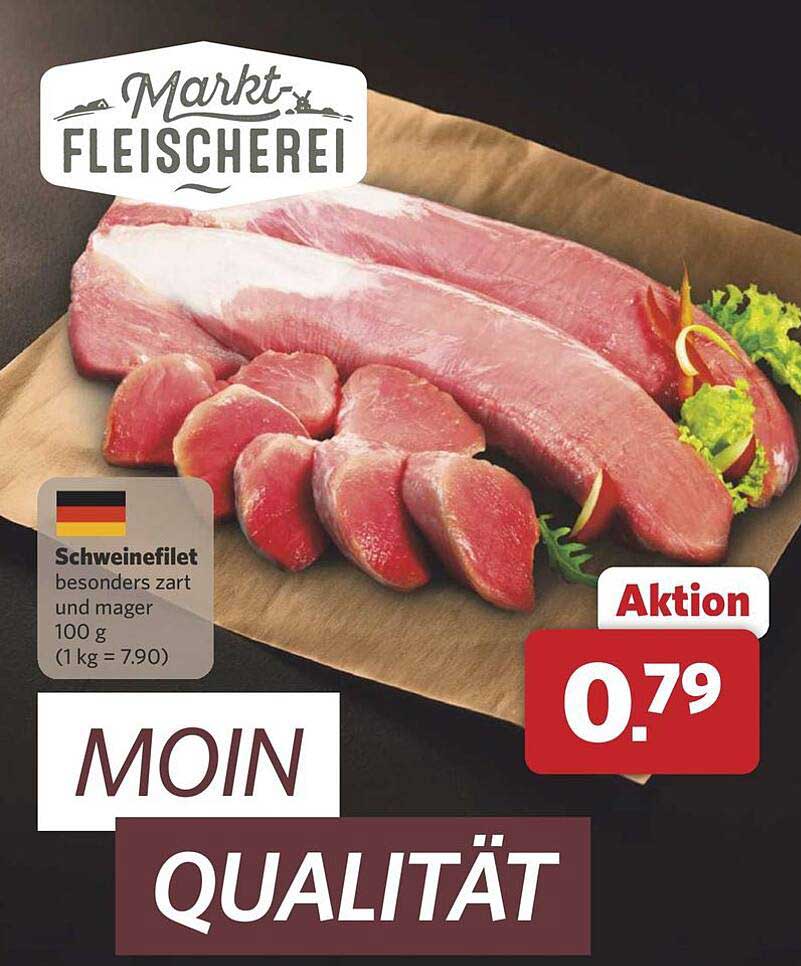 Schweinefilet besonders zart und mager