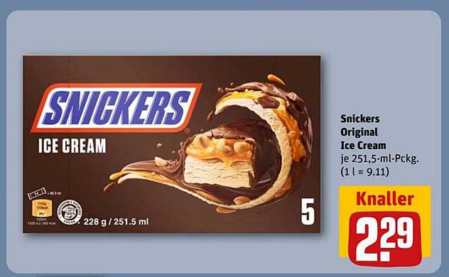 Snickers Original Ice Cream