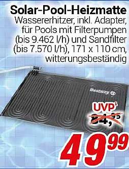 Solar-Pool-Heizmatte