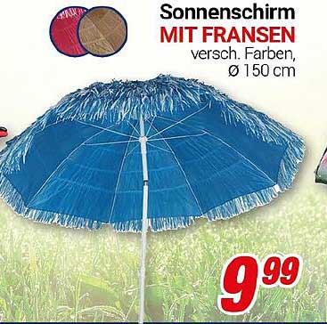 Sonnenschirm MIT FRANSEN