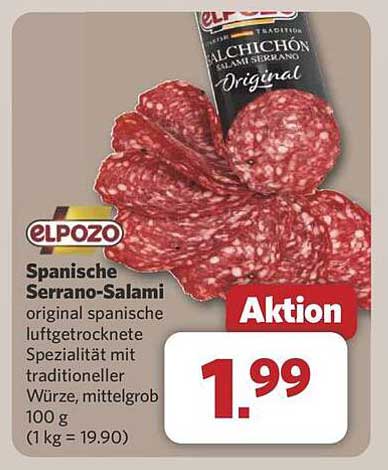 Spanische Serrano-Salami