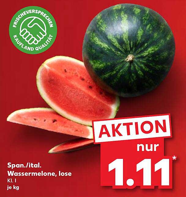 Span./ital. Wassermelone, lose
