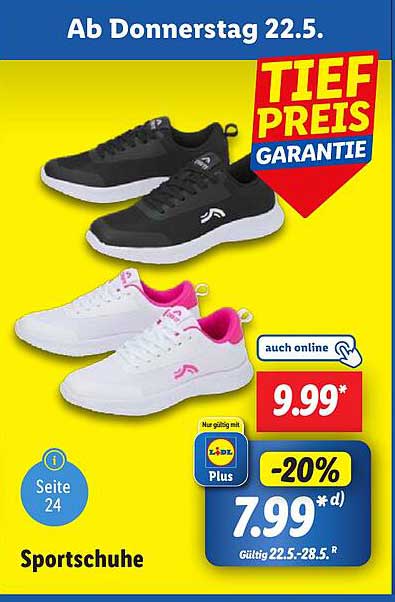 Sportliche Schuhe für jeden Anlass