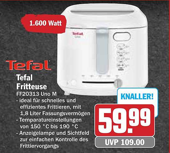 Tefal Fritteuse FF20313 Uno M
