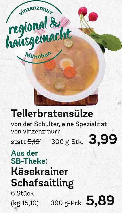 Tellerbratensülze von der Schulter, eine Spezialität von vinzenzmurr