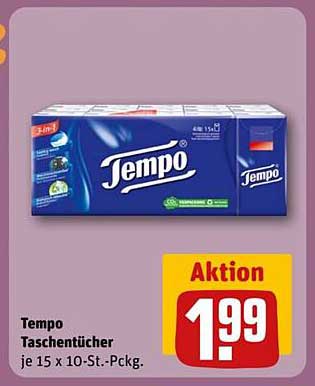 Tempo Taschentücher je 15 x 10-St.-Pckg.