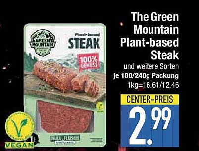 The Green Mountain Plant-based Steak
