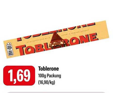 Toblerone 100g Packung