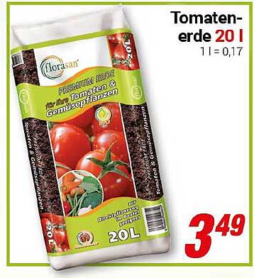 Tomatenerde 20 l