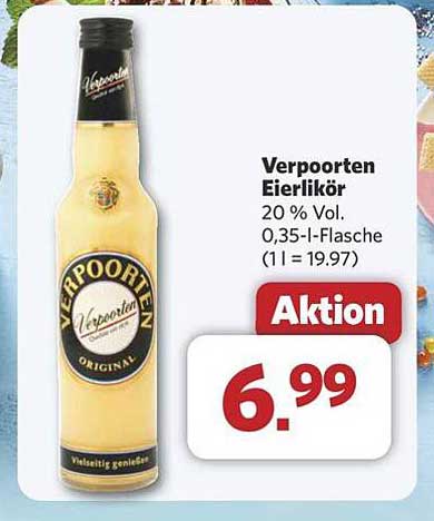Verpoorten Eierlikör 0,35 l - Aktion