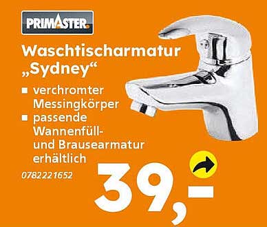 Waschtischarmatur 'Sydney'