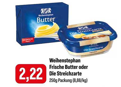 Weihenstephan Frische Butter oder Die Streichzarte