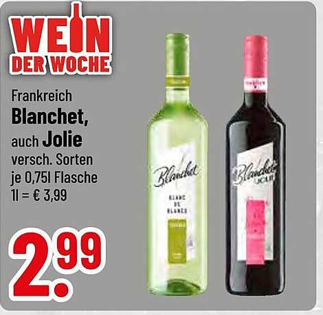 WEIN DER WOCHE: Blanchet und Jolie