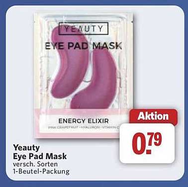 Yeauty Eye Pad Mask - Energy Elixir