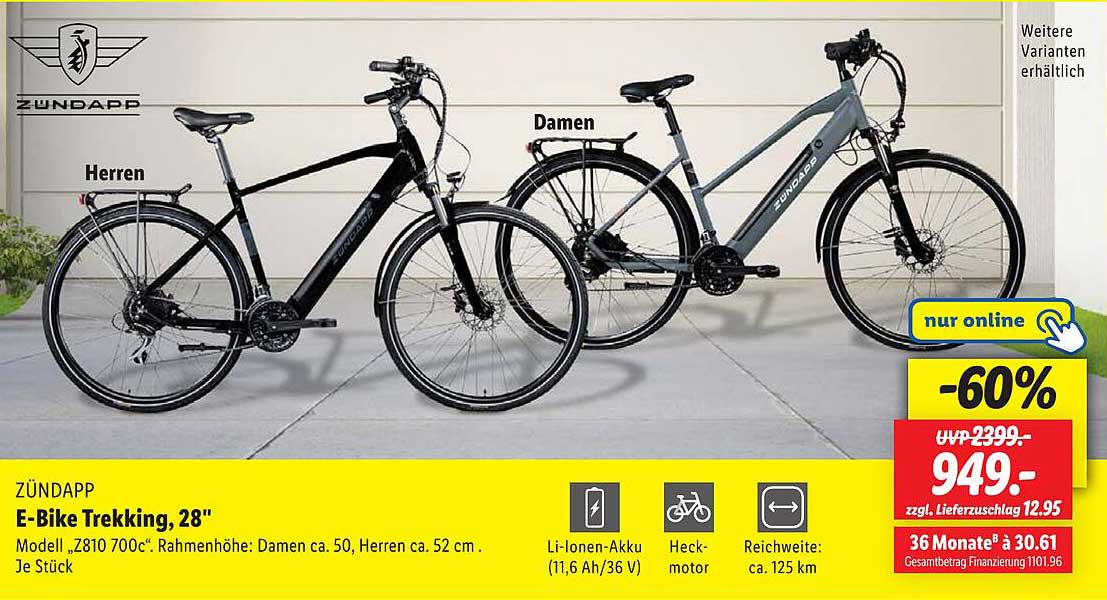 ZÜNDAPP E-Bike Trekking, 28"