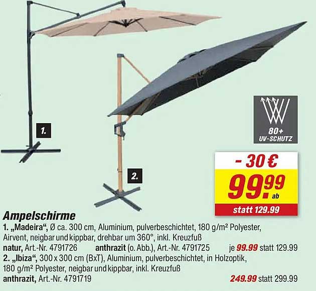 Ampelschirme