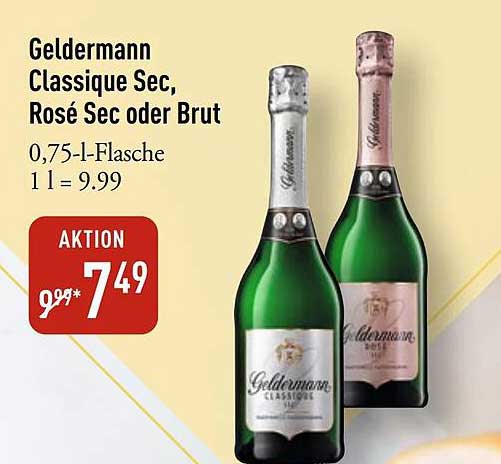 Geldermann Classique Sec, Rosé Sec oder Brut
