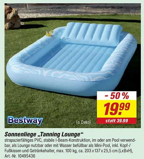 Sonnenliege „Tanning Lounge“