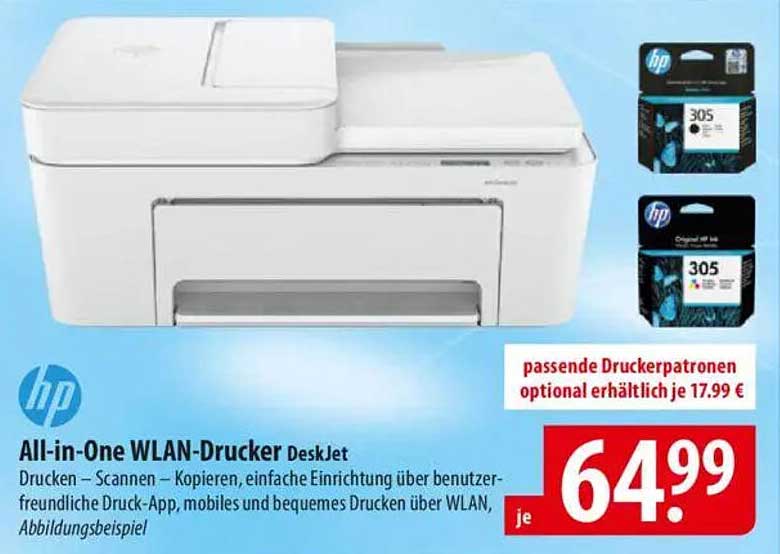 All-in-One WLAN-Drucker DeskJet