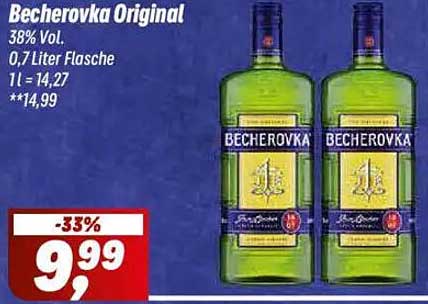 Becherovka Original 0,7 Liter Flasche - Jetzt zugreifen!