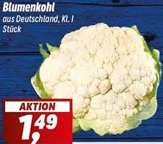 Blumenkohl aus Deutschland, Kl. I Stück