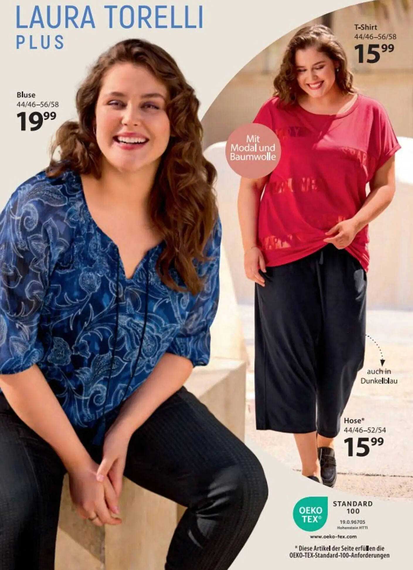 Bluse von Laura Torelli Plus
