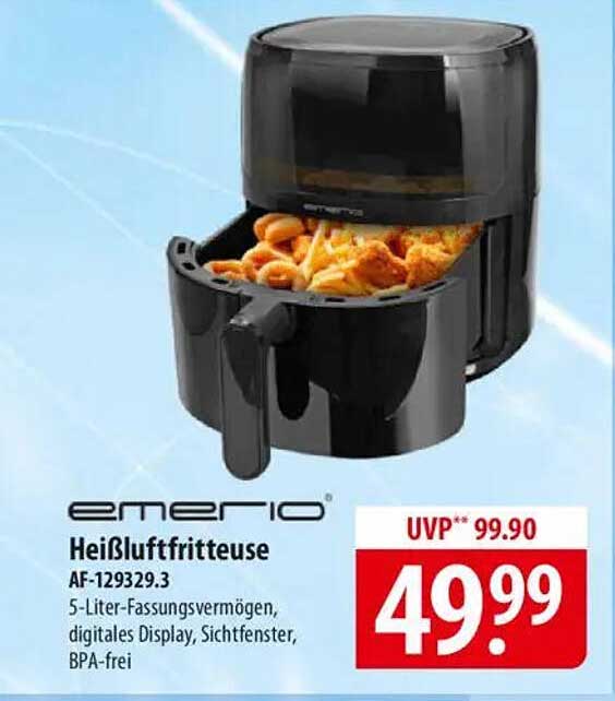 emerio Heißluftfritteuse AF-129329.3