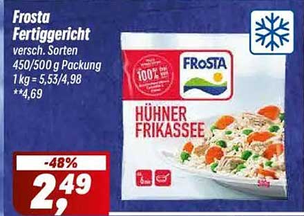 Frosta Hüner Frikassee - Fertiggericht