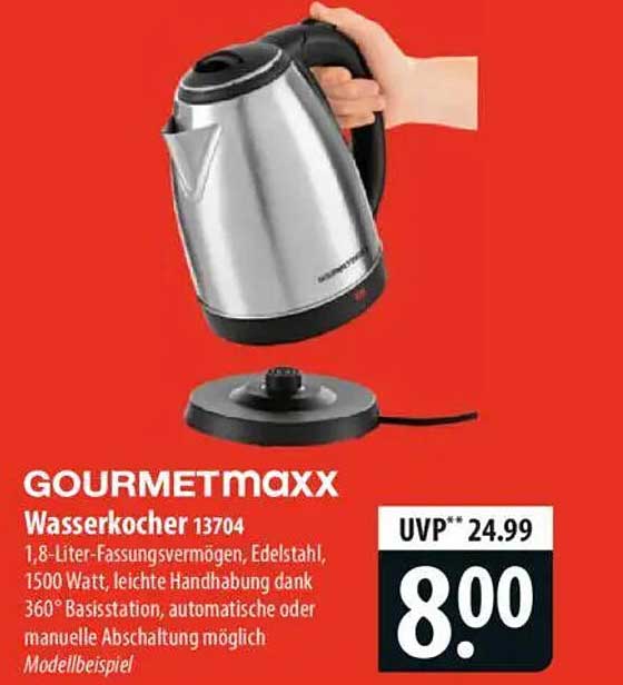 GOURMETmaxx Wasserkocher 13704
