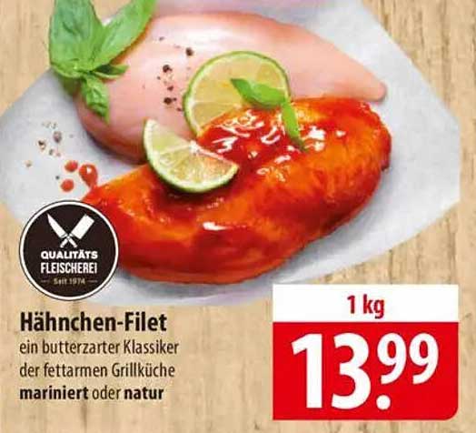 Hähnchen-Filet - ein buttrig-zarter Klassiker für die Grillküche