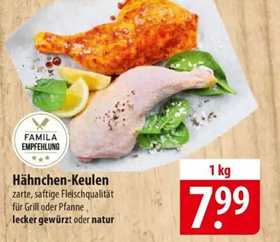 Hähnchen-Keulen – zarte, saftige Fleischqualität für Grill oder Pfanne