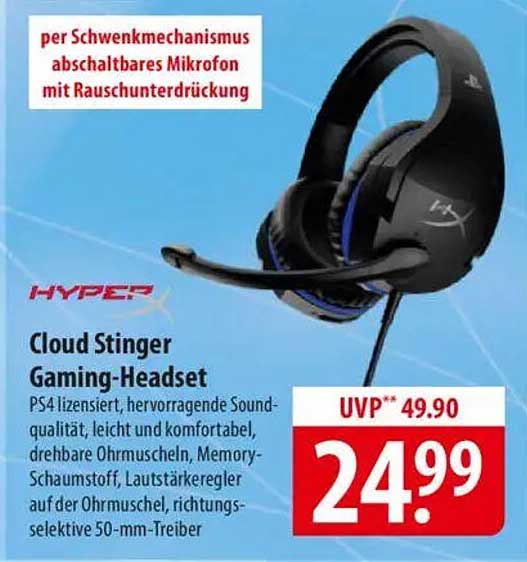 HyperX Cloud Stinger Gaming-Headset