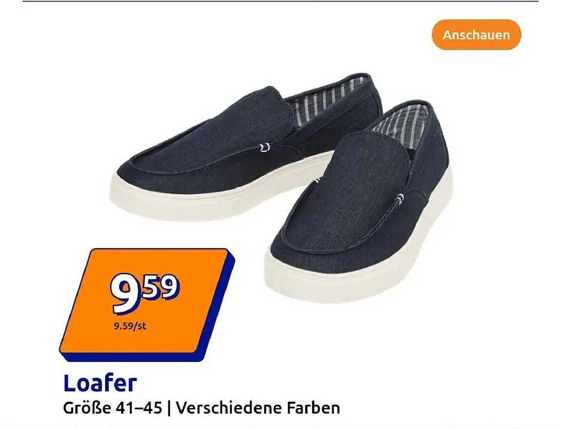Loafer in verschiedenen Farben für die Größen 41-45