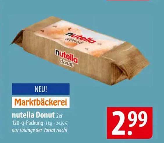 nutella Donut 2er 120-g-Packung
