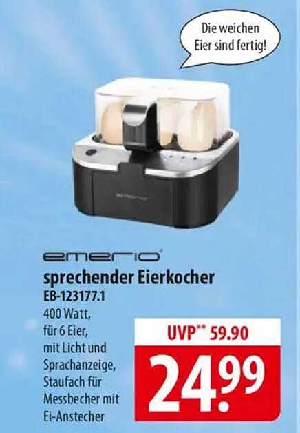 Sprechender Eierkocher EB-123177.1