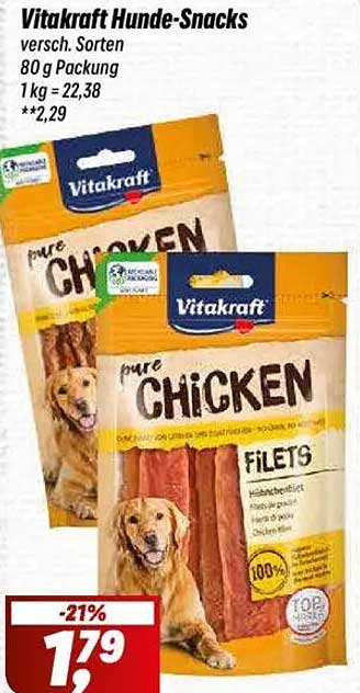 Vitakraft Hunde-Snacks – verschiedene Sorten