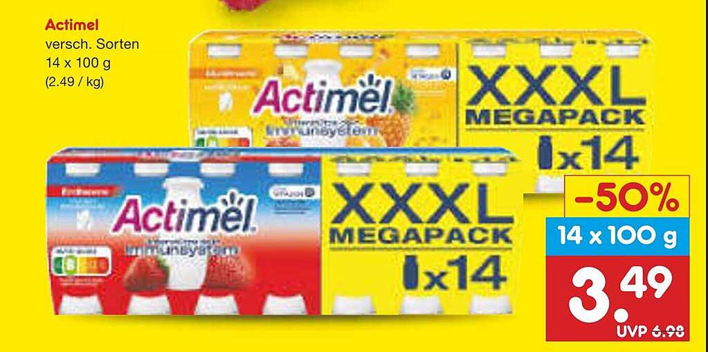 Actimel XXL Megapack – 14 x 100 g