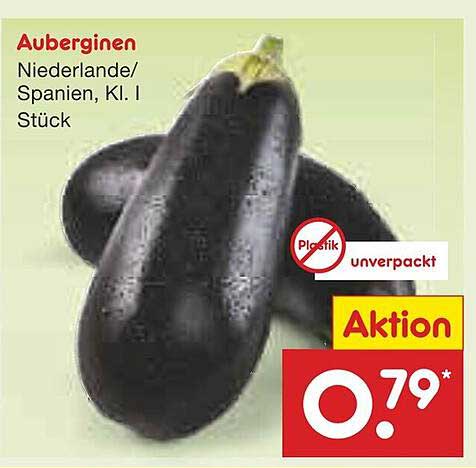 Auberginen Niederlande/Spanien, Kl. I Stück