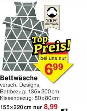Bettwäsche in verschiedenen Designs – Top Preis!