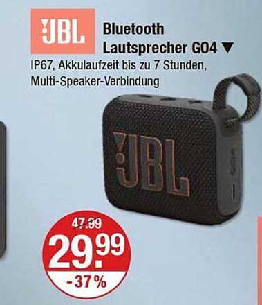 Bluetooth Lautsprecher GO4 von JBL