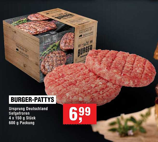 BURGER-PATTYS