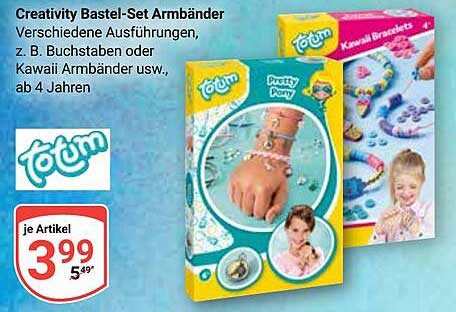 Creativity Bastel-Set Armbänder