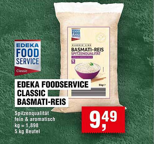EDEKA FOODSERVICE CLASSIC BASMATI-REIS 5 kg Beutel