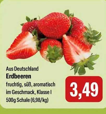 Erdbeeren aus Deutschland – frisch und aromatisch