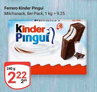 Ferrero Kinder Pingui, 8er-Pack