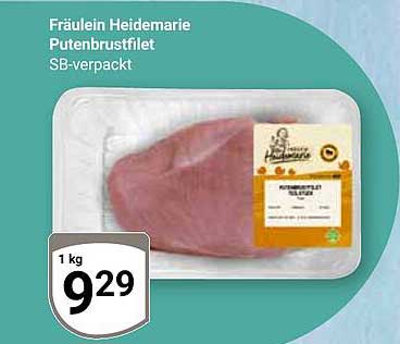 Fräulein Heidemarie Putensbrustfilet SB-verpackt