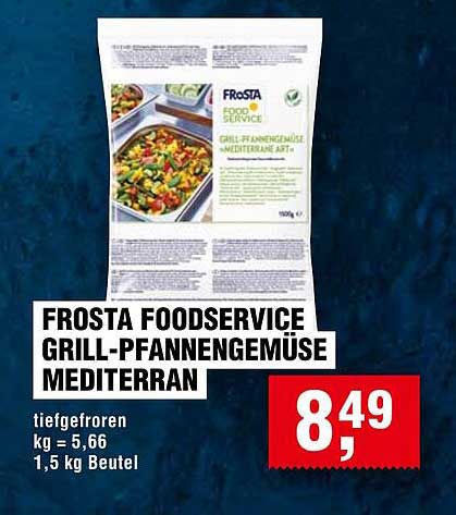 FROSTA Foodservice Grill-Pfannengemüse Mediterran