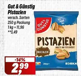 Gut & Günstig Pistazien 250 g