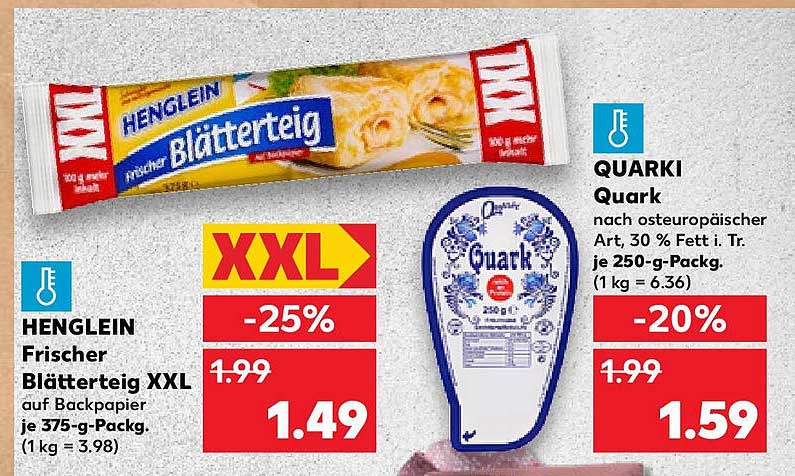 HENGLEIN Frischer Blätterteig XXL